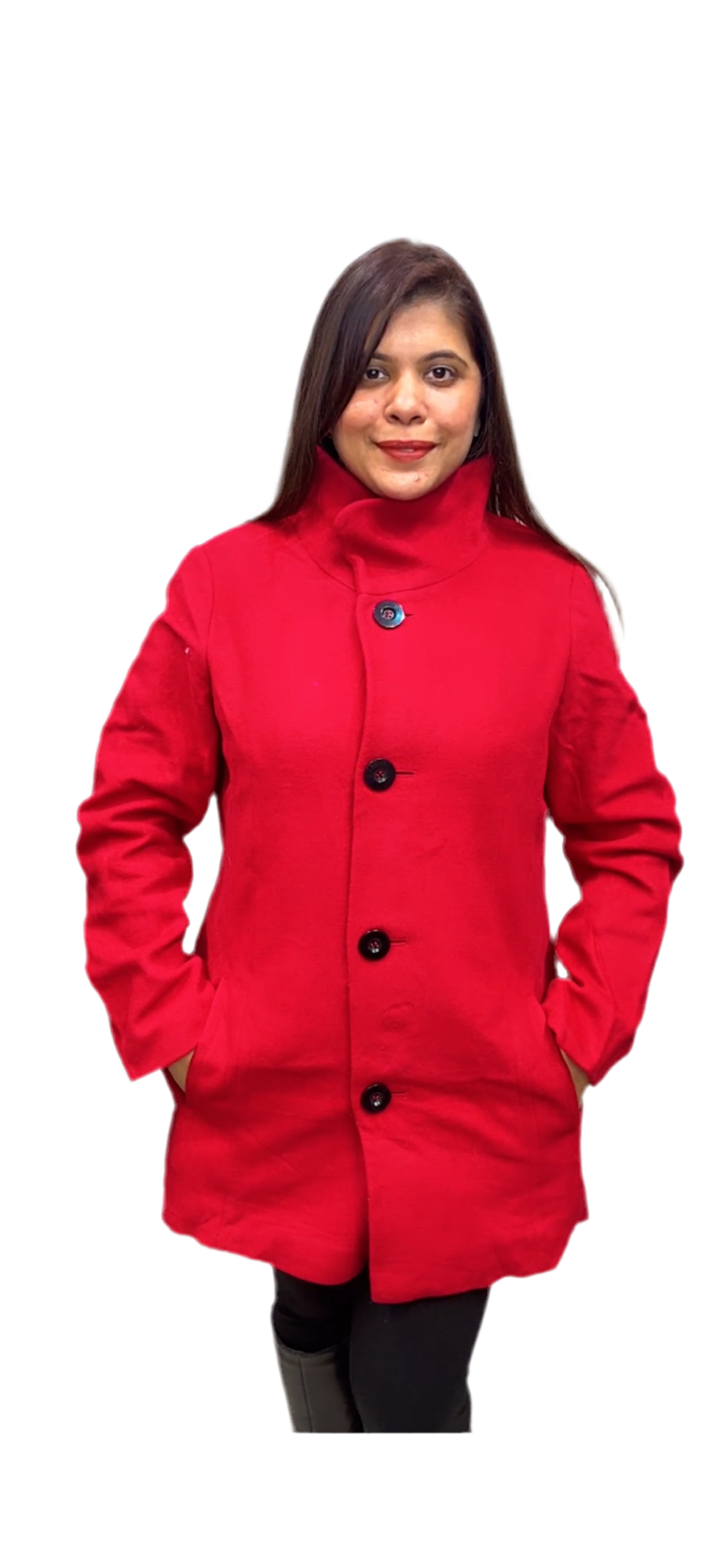 Winter Red Coat