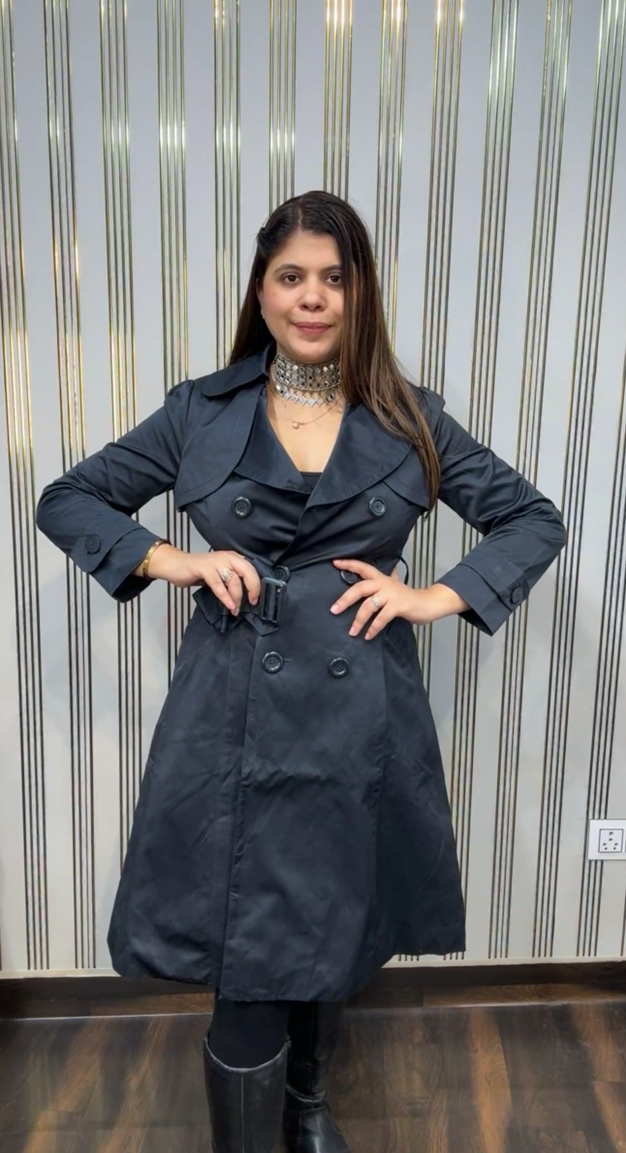 Trench Coat with Belt