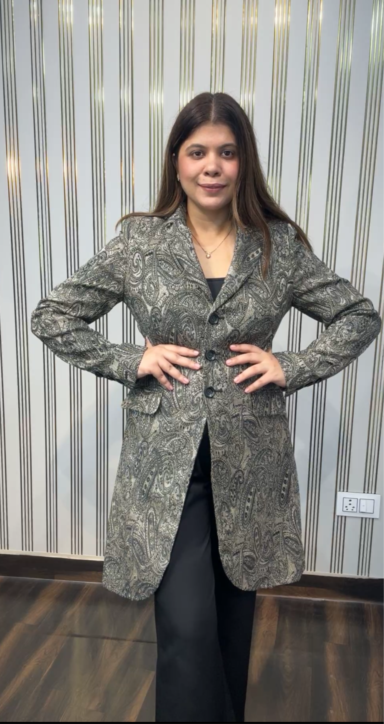 Brocade Summer Blazer