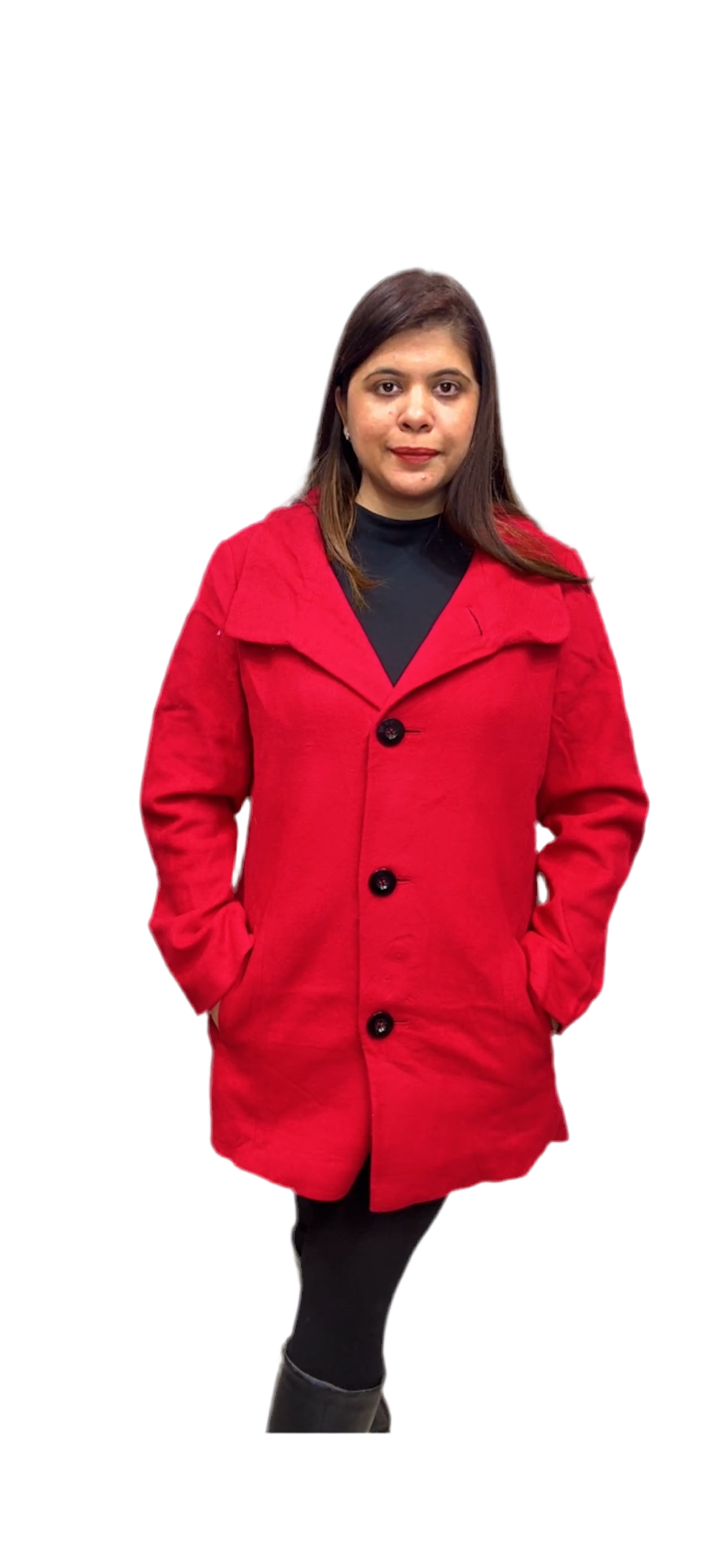 Winter Red Coat