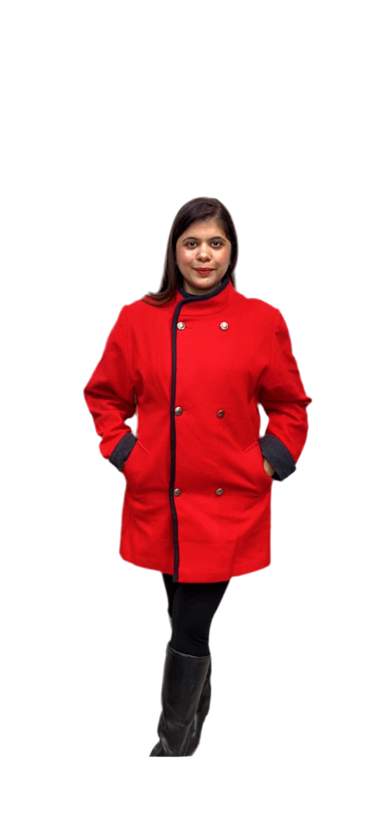 Winter Red Coat