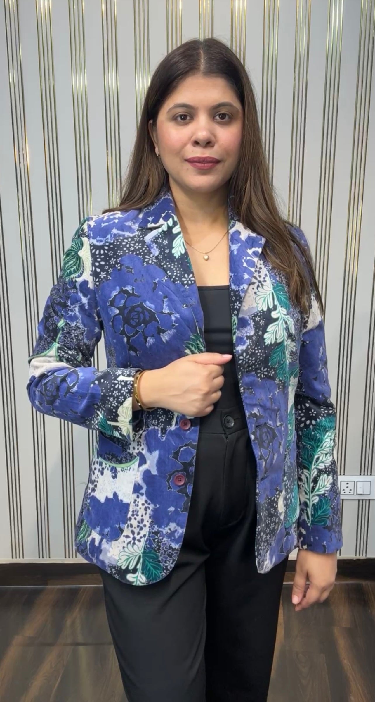 Velvet Blazer