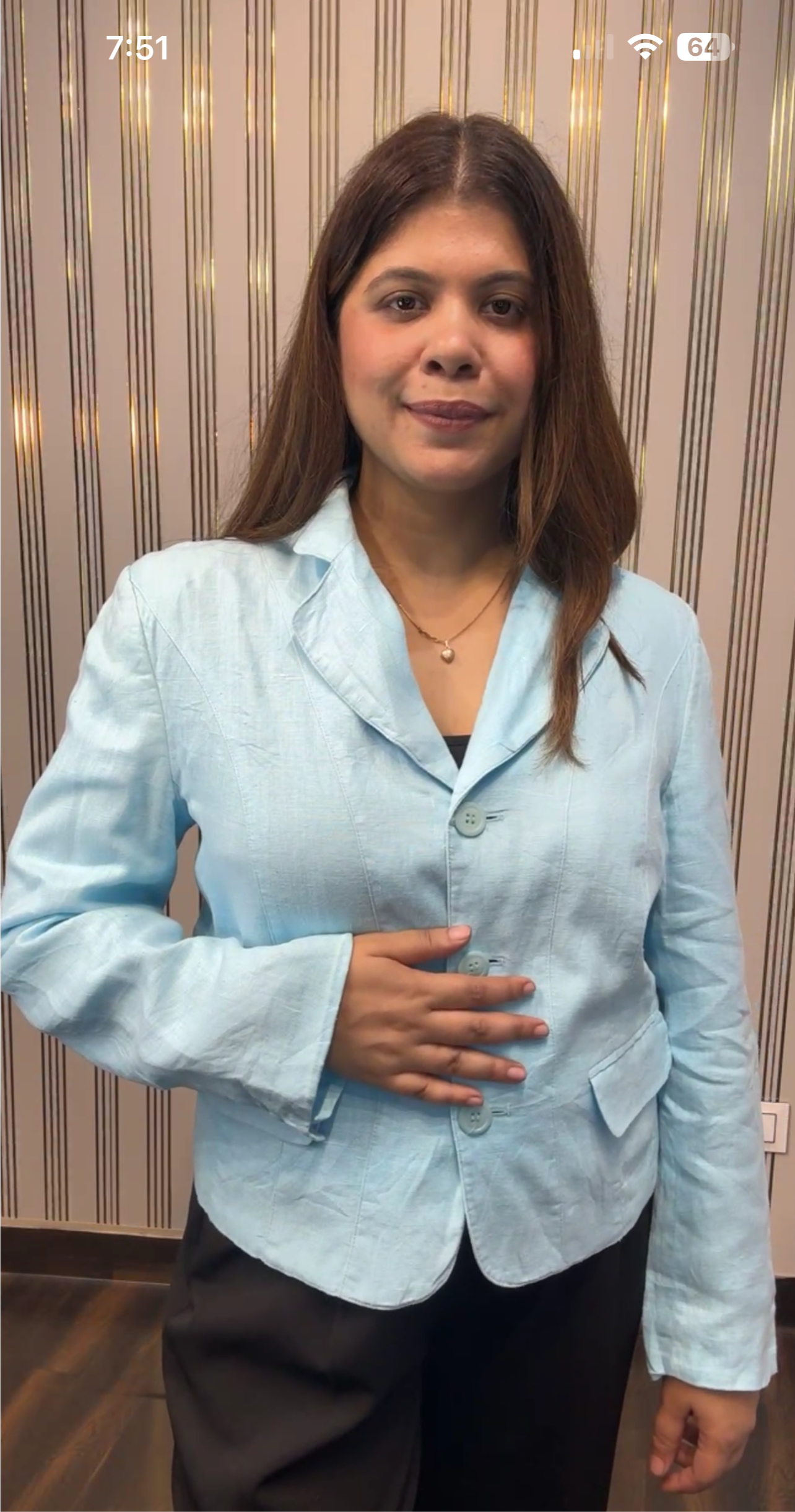 Linen Summer blazer