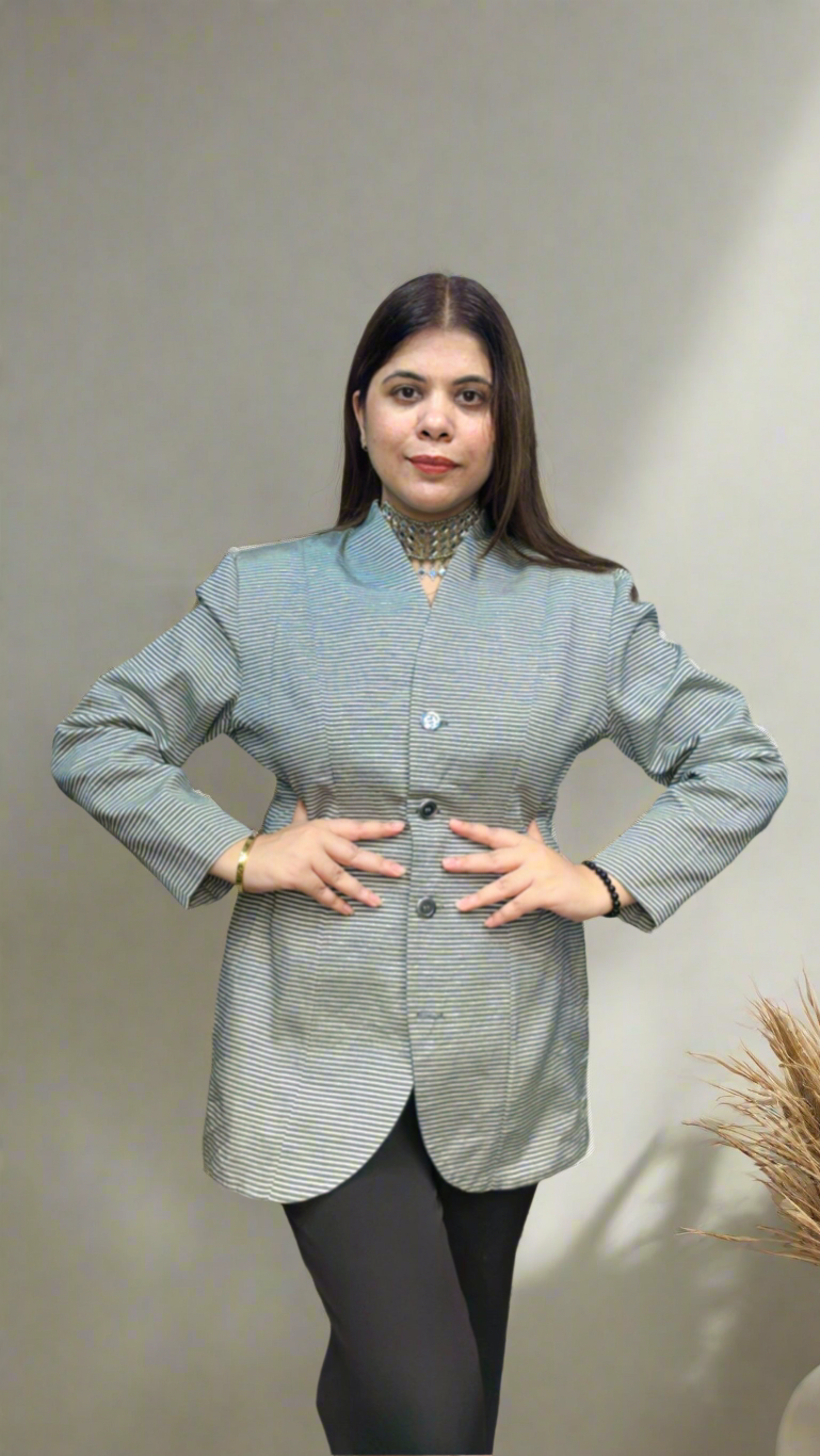 Long summer blazer