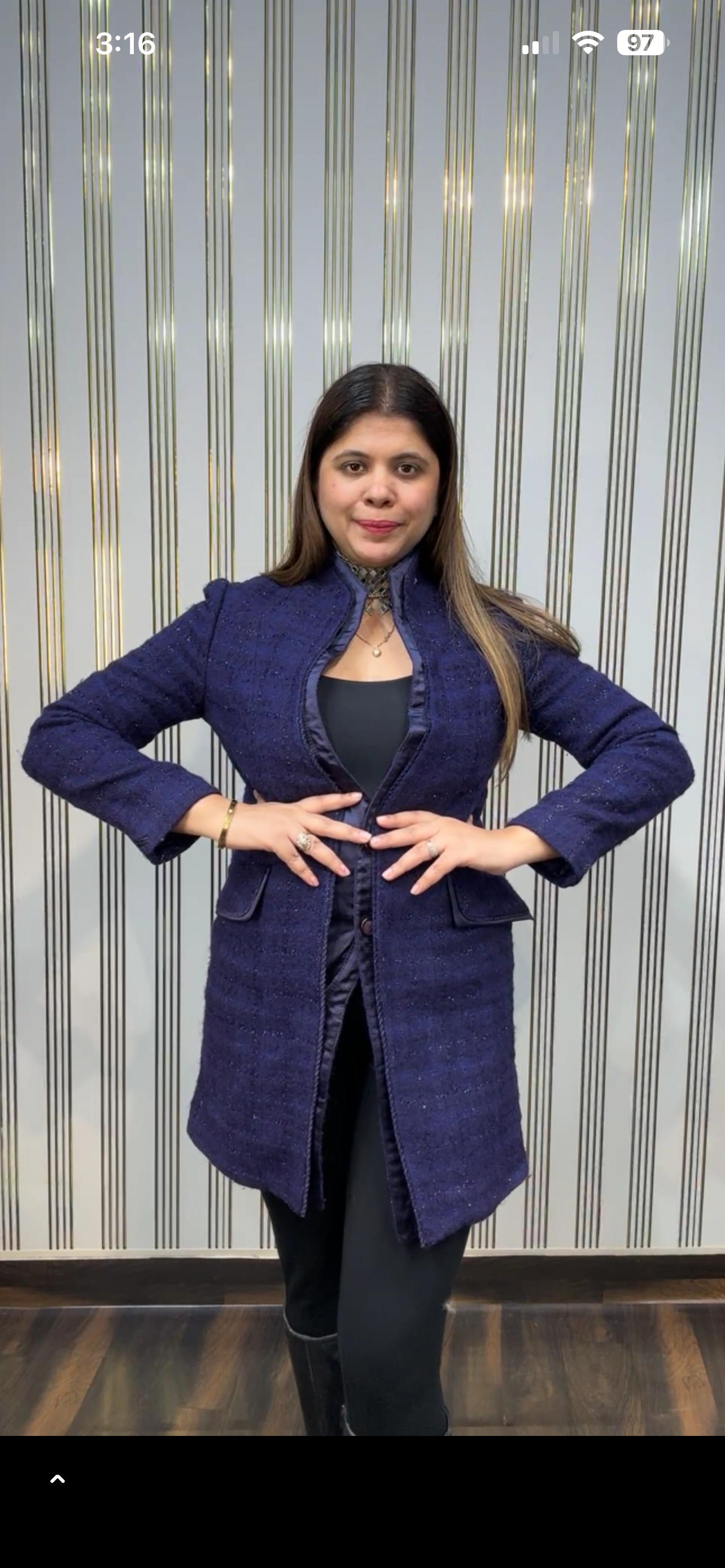 Party Wear Winter Coat