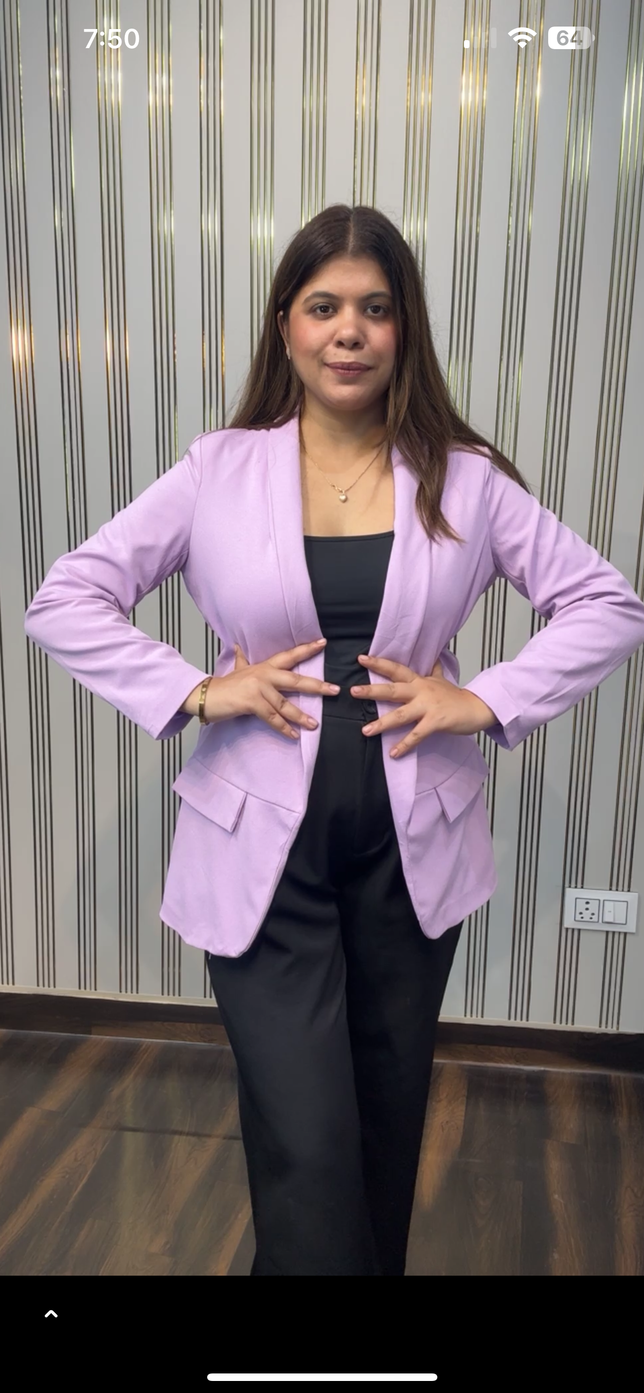 Blazer cum Shrug