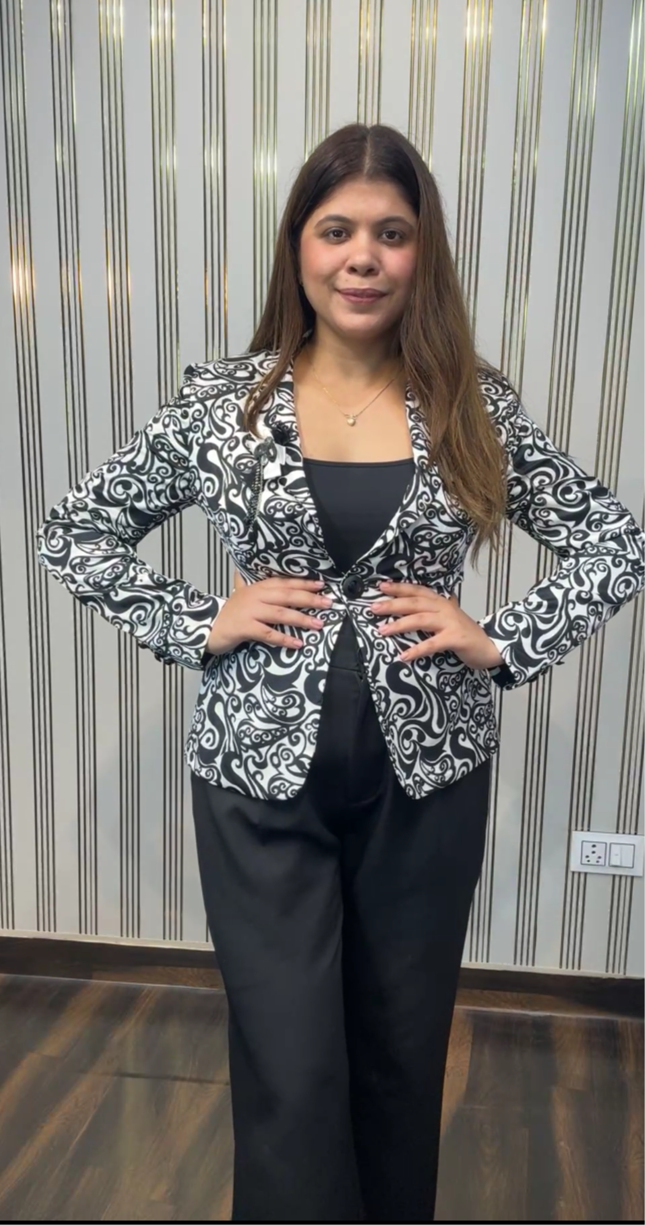 Printed Premium Casual blazer