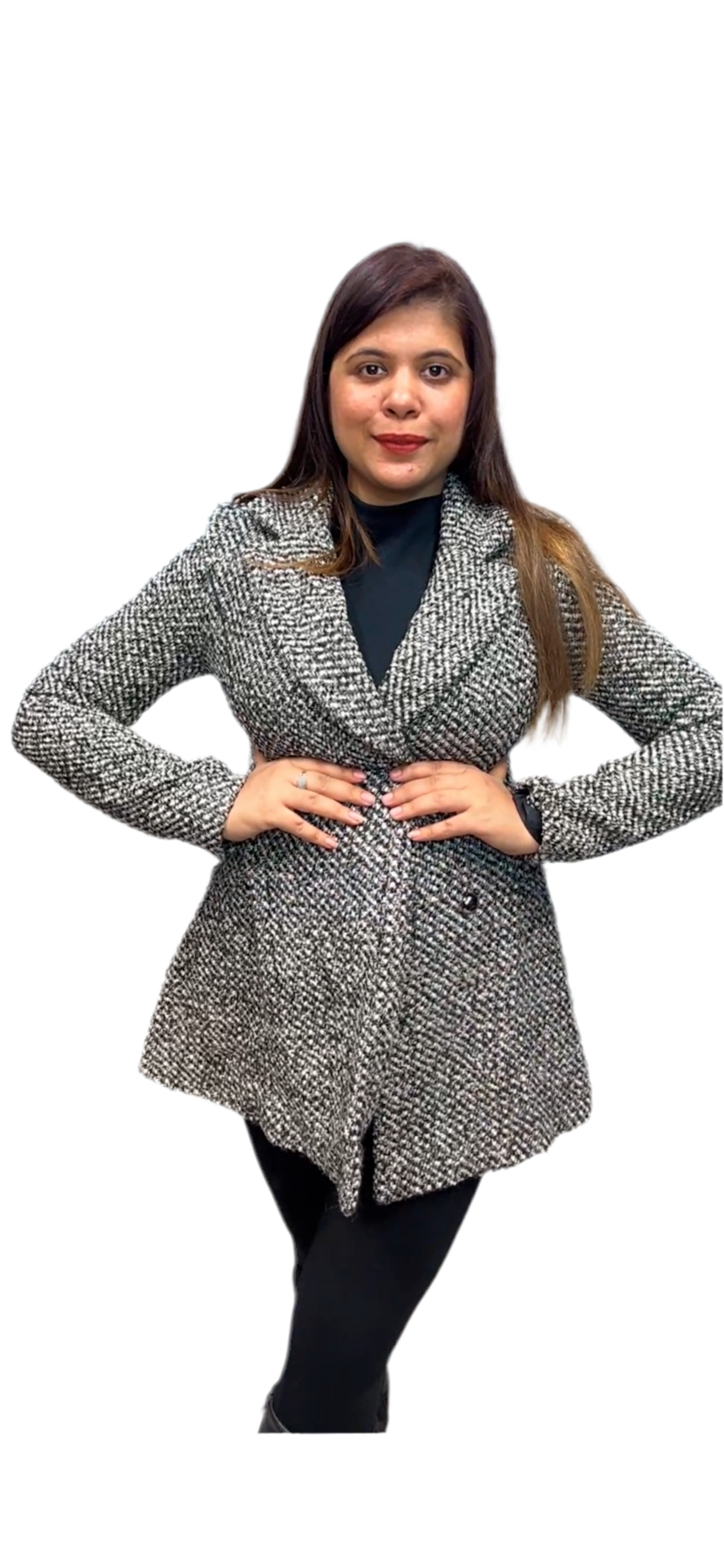 Tweed short Coat