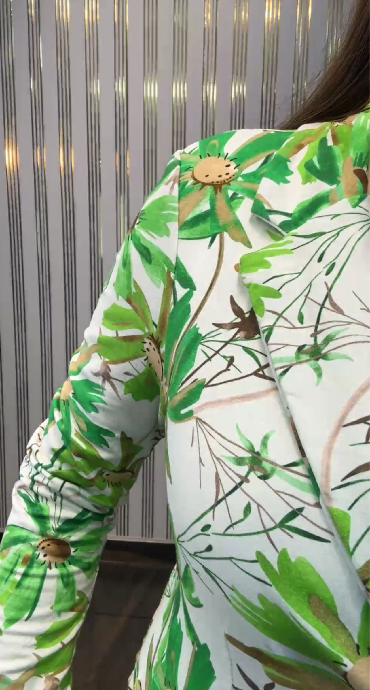 Printed Blazer