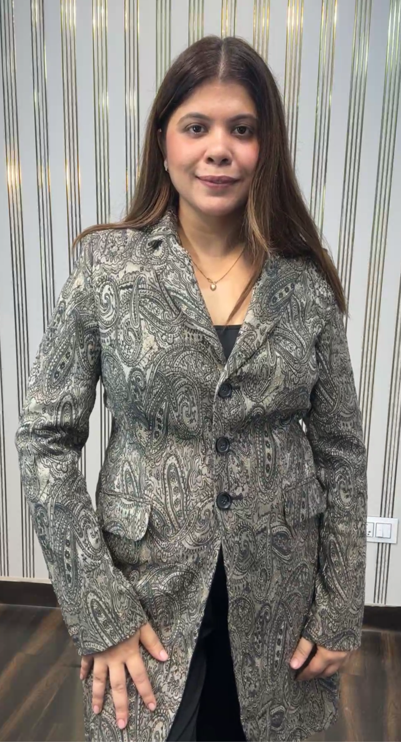 Brocade Summer Blazer