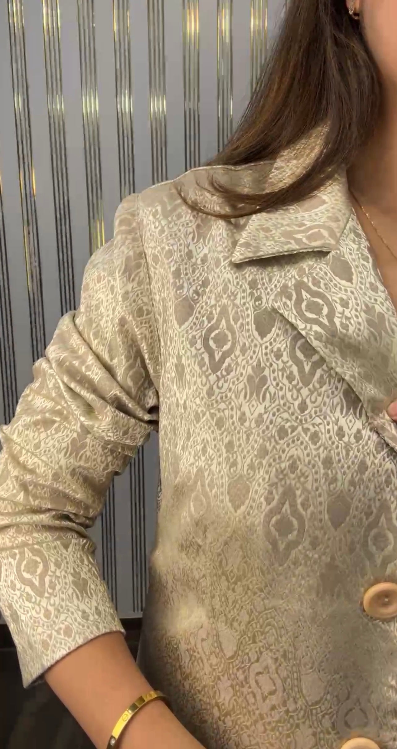 Silk Blazer