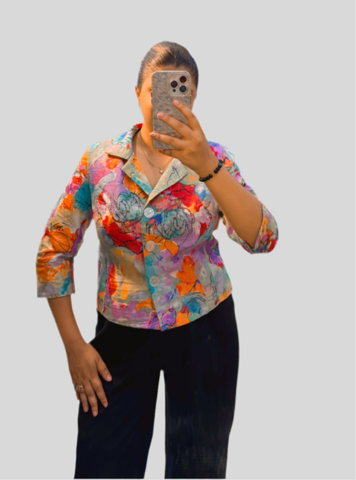 Printed Summer Blazer