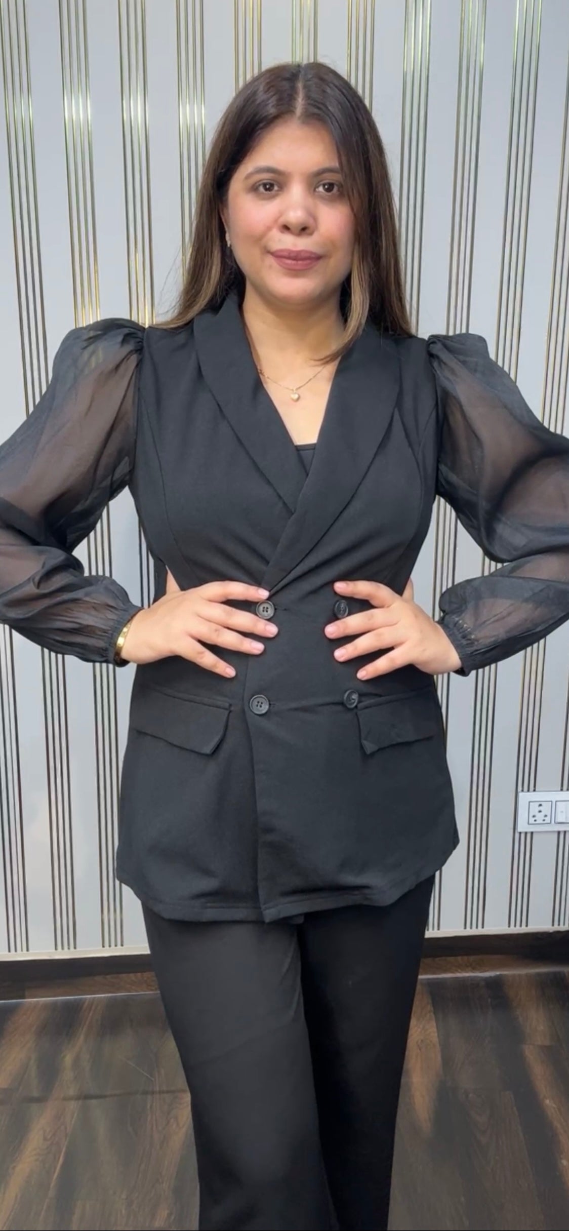 Double Breasted Summer Blazer