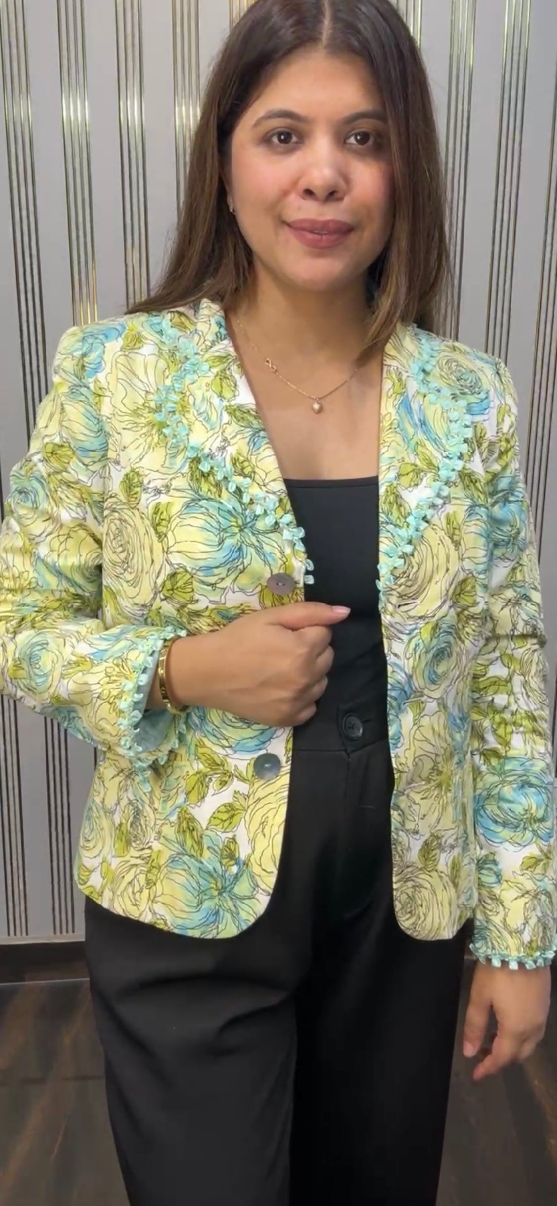 Summer printed Blazer