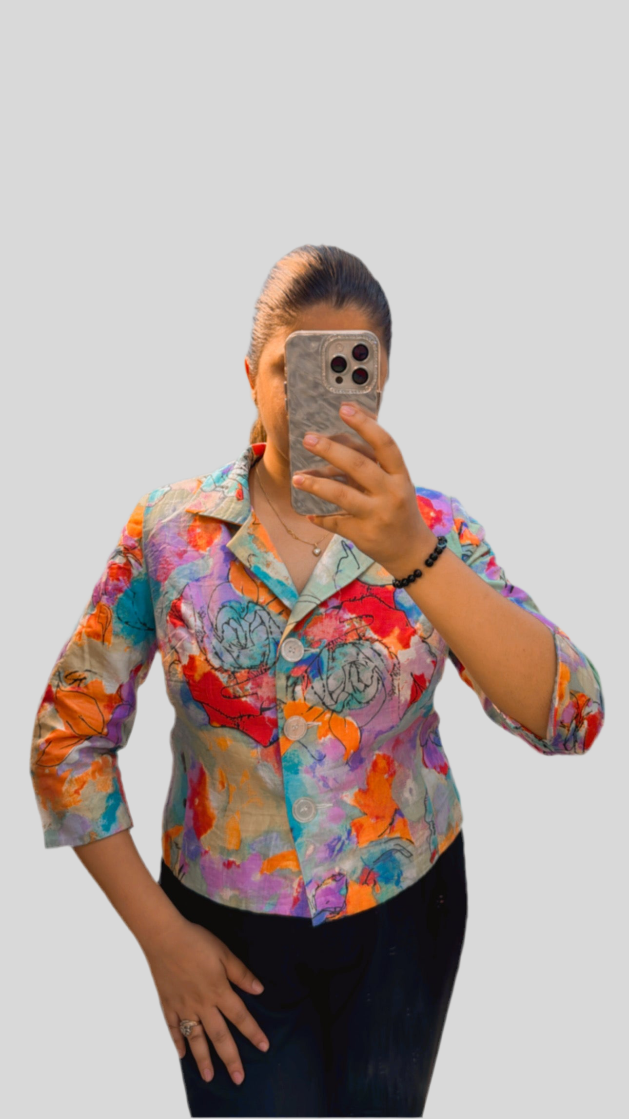 Printed Summer Blazer