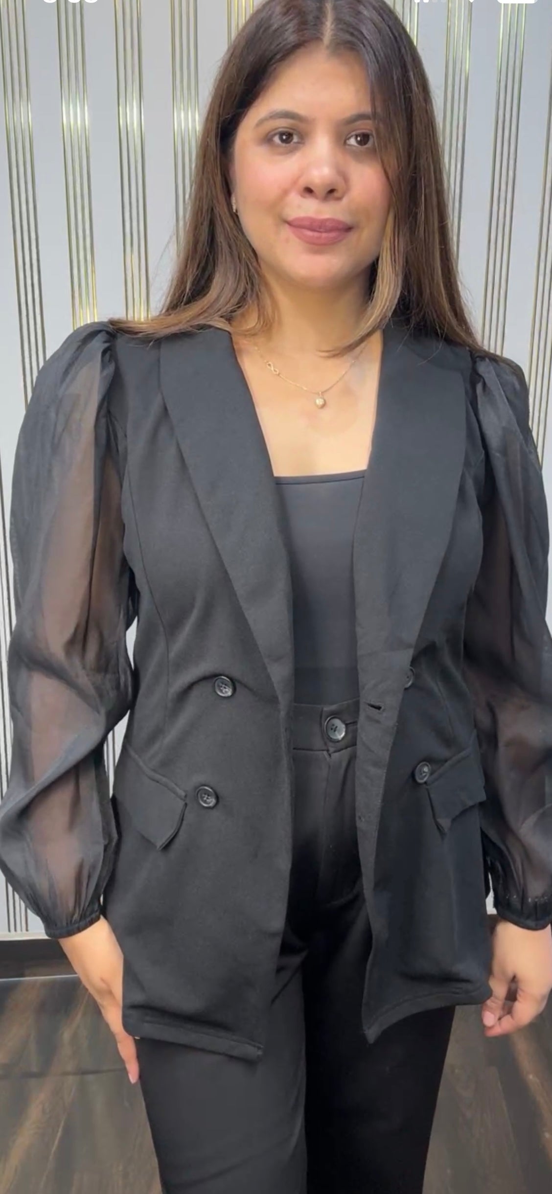 Double Breasted Summer Blazer