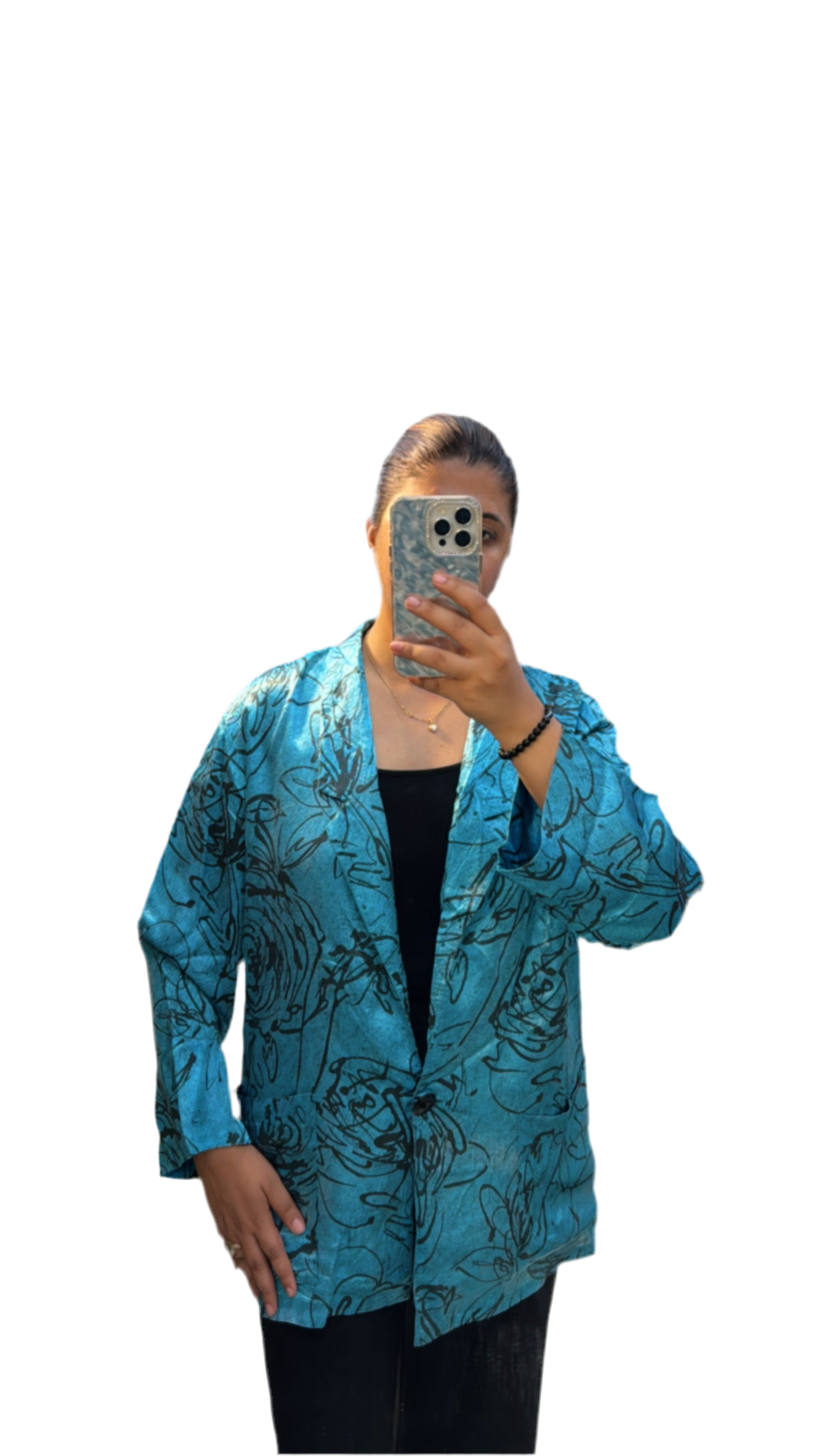 Satin Summer Blazer