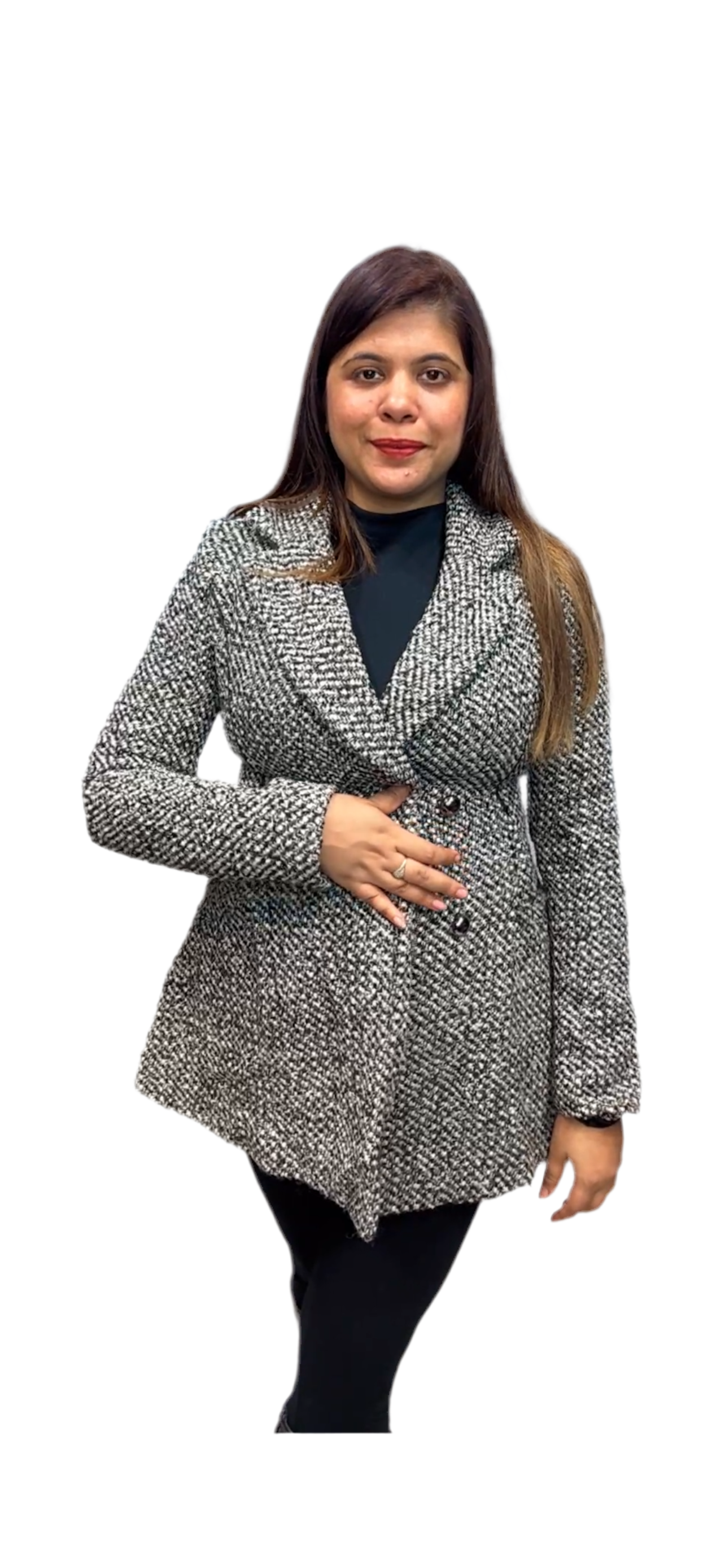 Tweed short Coat