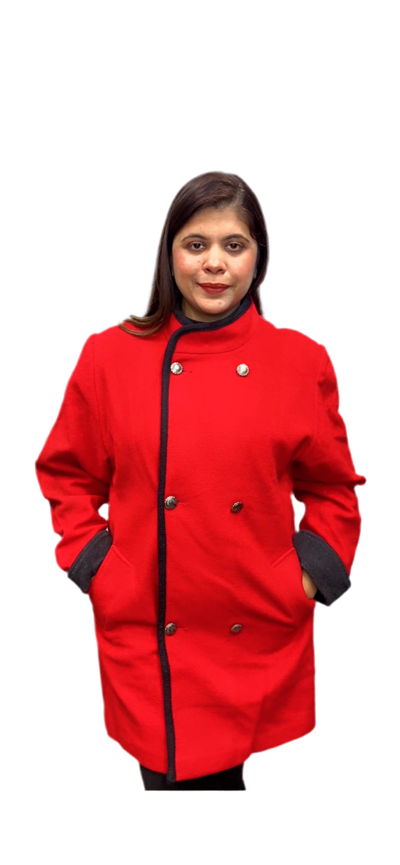 Winter Red Coat