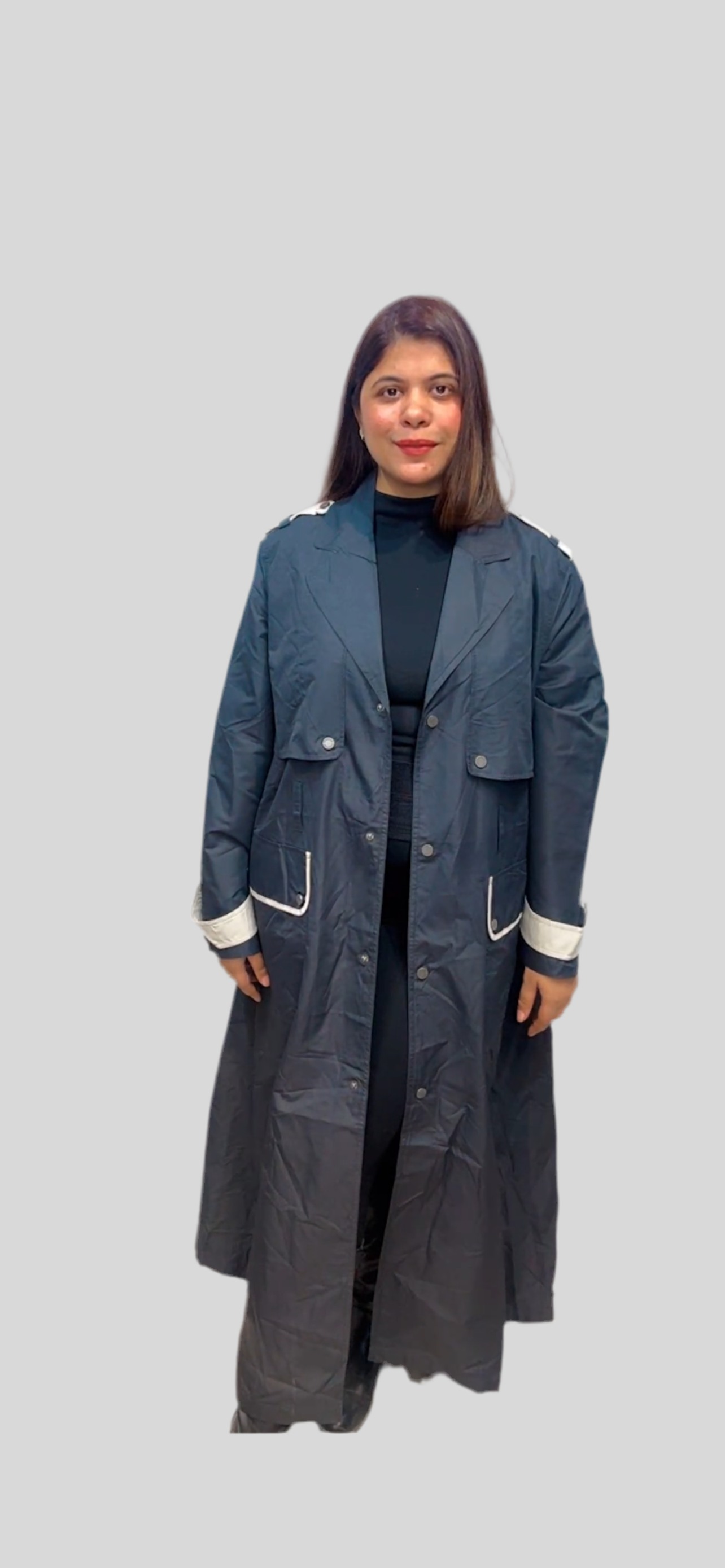 Winter Long Trench Coat(plus size)