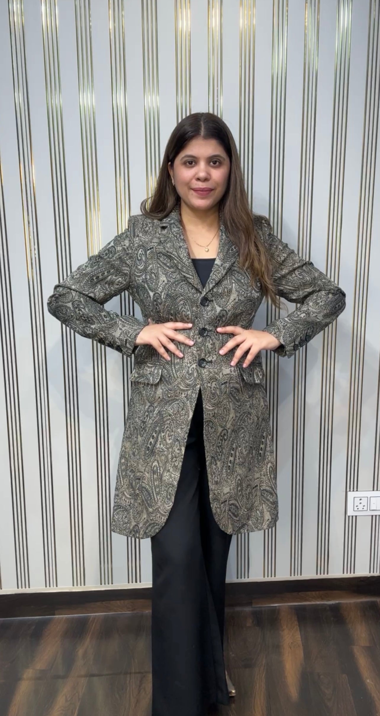 Brocade Designer Blazer