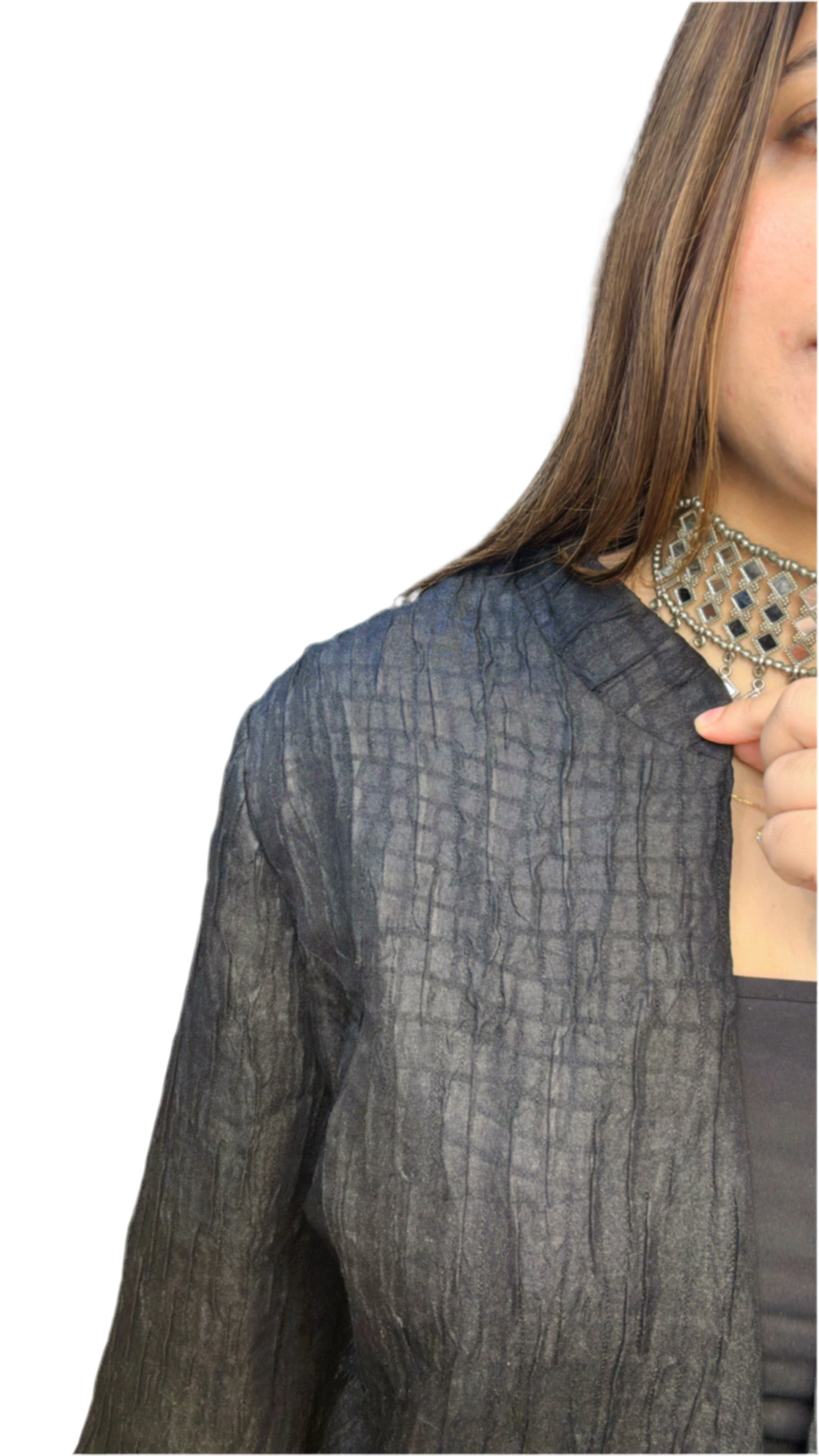 Rayon Matty Button blazer