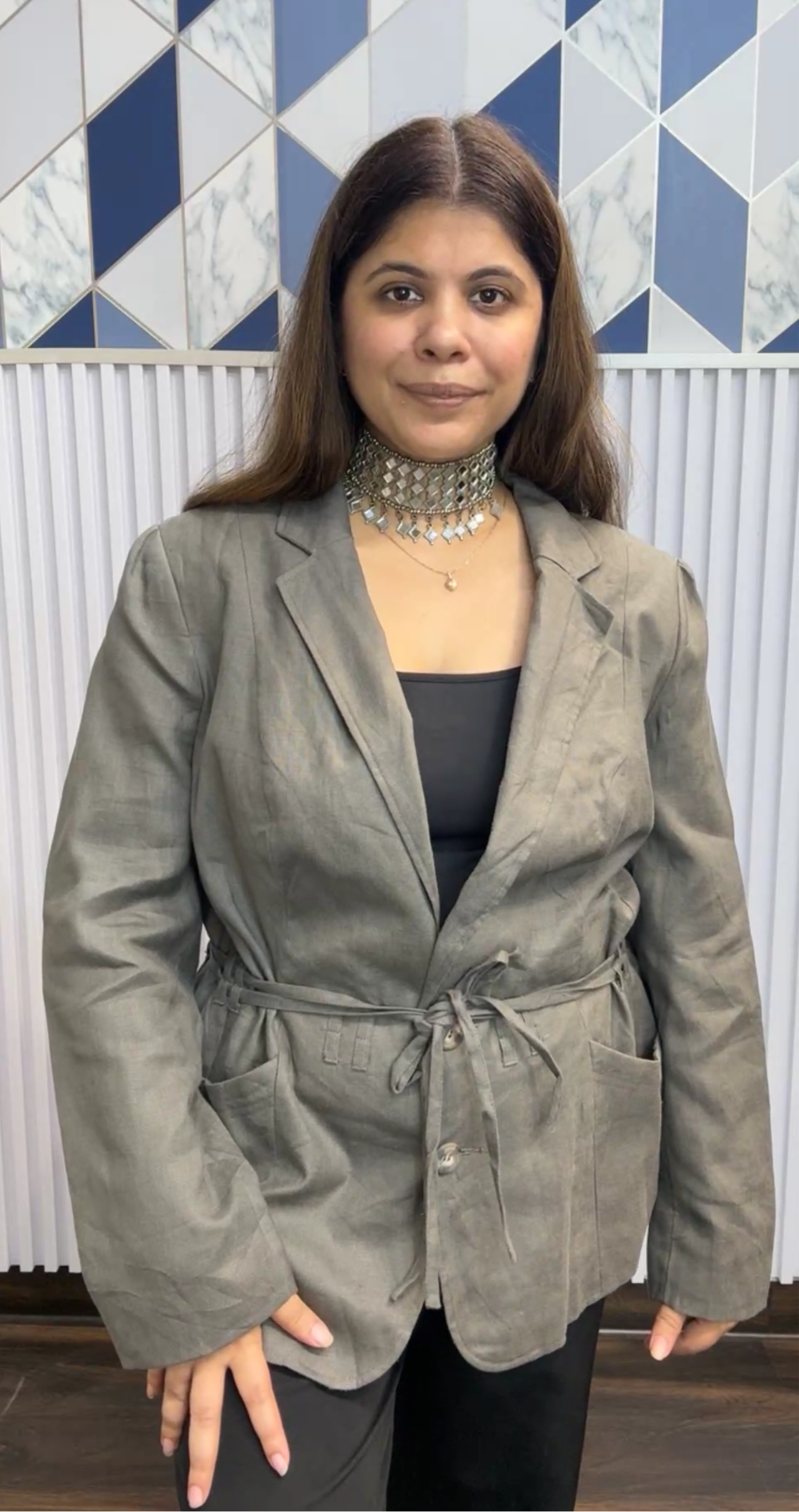 Linen Summer Blazer
